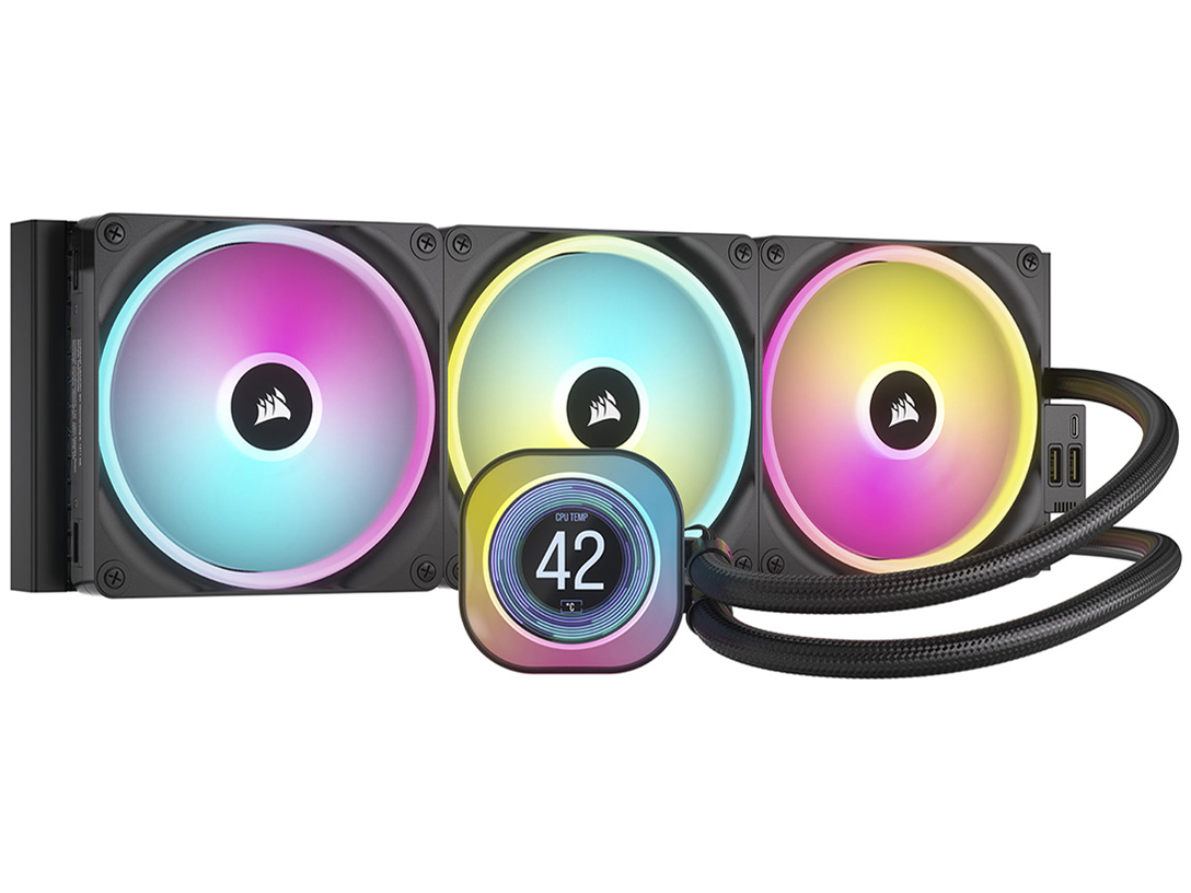 iCUE LINK H170i LCD CW-9061009-WW [�u���b�N] �̐��i�摜