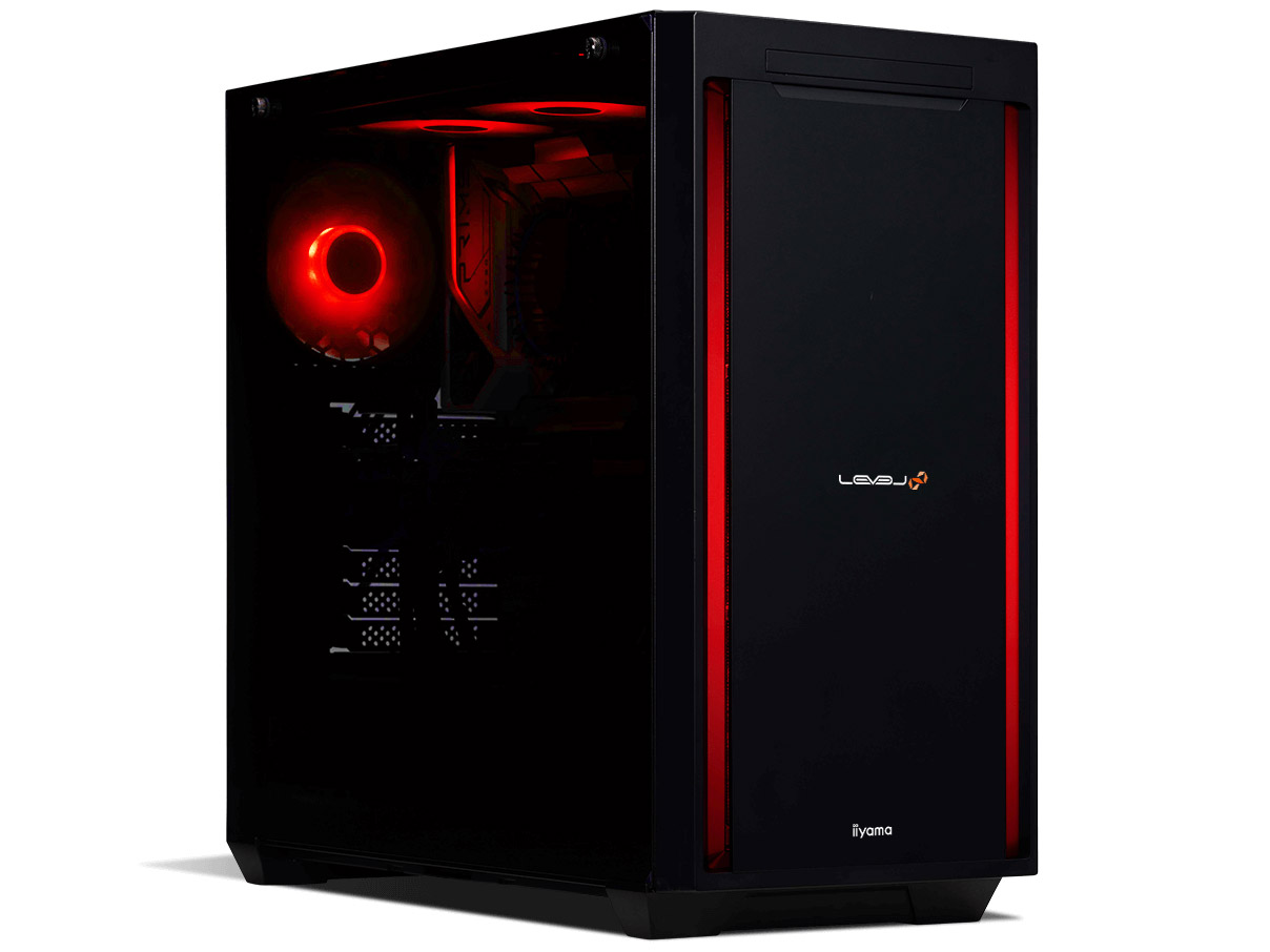 LEVEL-R7X7-R77-TTX [RGB Build] Ryzen 7 7700/16GB������/1TB NVMe M.2 SSD/RTX 4070 SUPER/700W �̐��i�摜