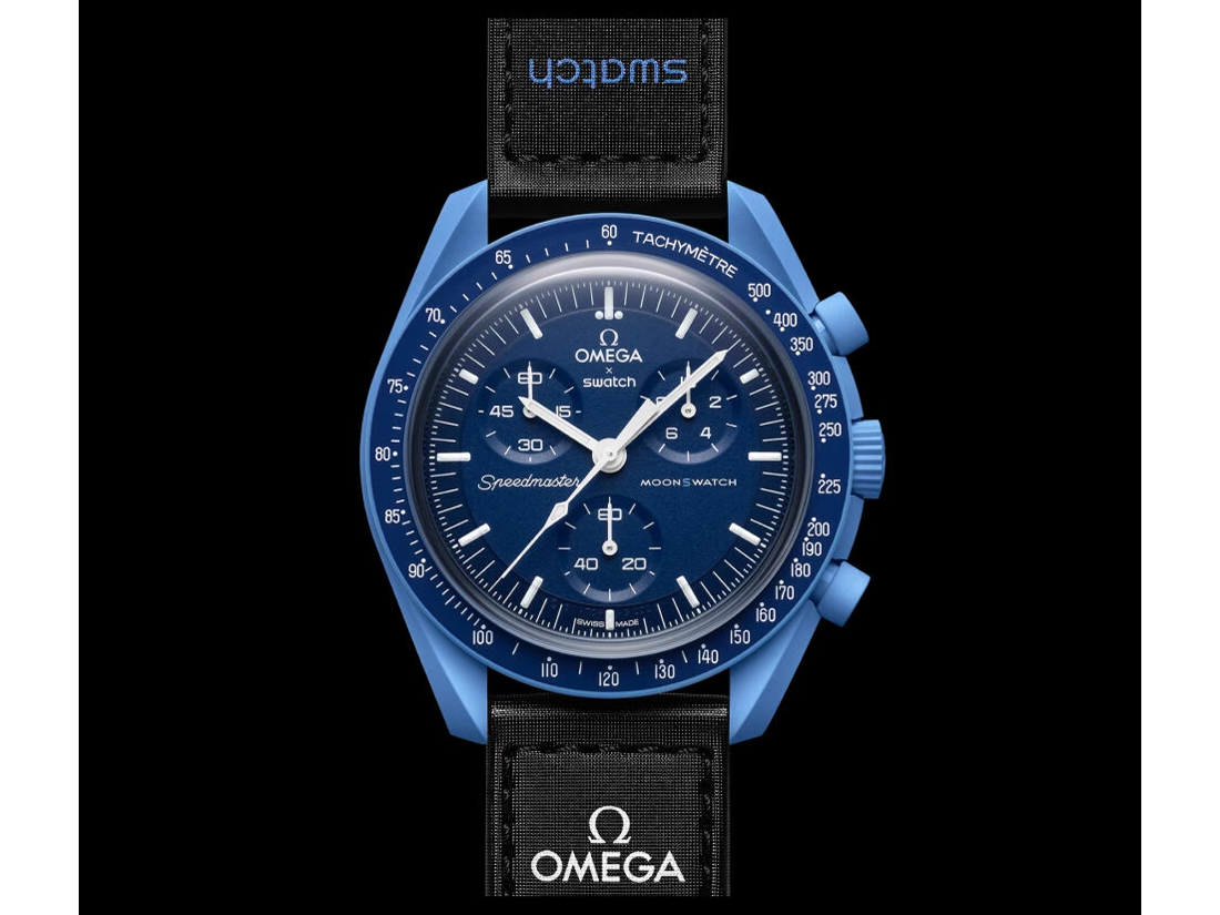 OMEGA × Swatch MISSION TO NEPTUNE SO33N100 �̐��i�摜