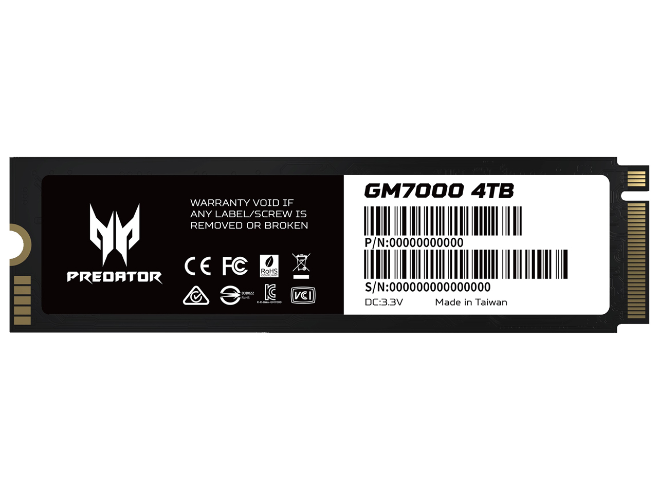 Predator GM7000 4TB �̐��i�摜
