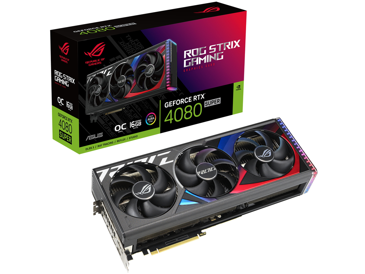 ROG-STRIX-RTX4080S-O16G-GAMING [PCIExp 16GB] �̐��i�摜