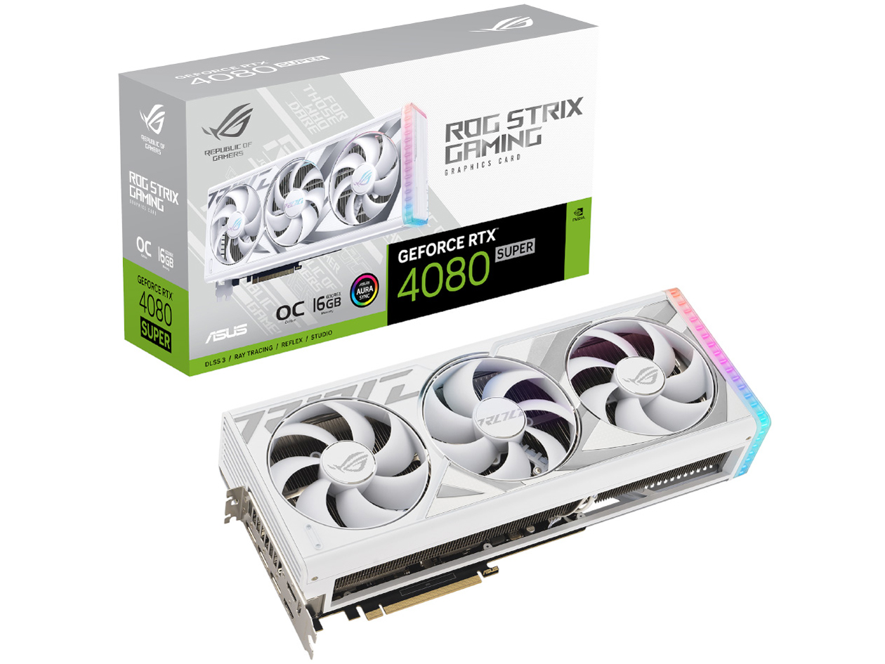 ROG-STRIX-RTX4080S-O16G-WHITE [PCIExp 16GB] �̐��i�摜