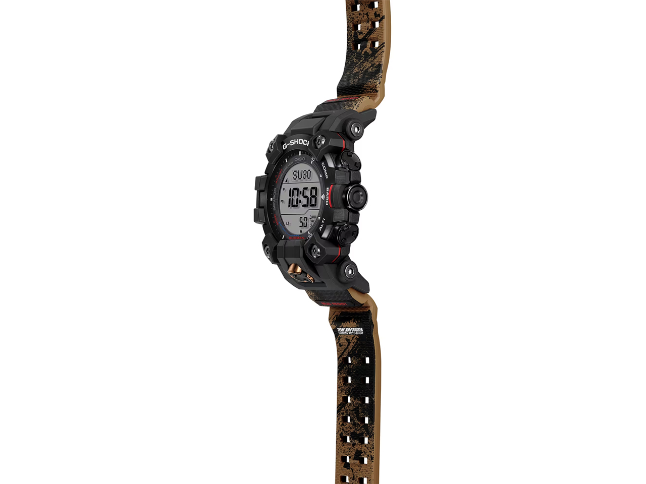 G-SHOCK �}�X�^�[ �I�u G �}�b�h�}�� TEAM LAND CRUISER TOYOTA AUTO BODY �R���{���[�V�������f�� GW-9500TLC-1JR