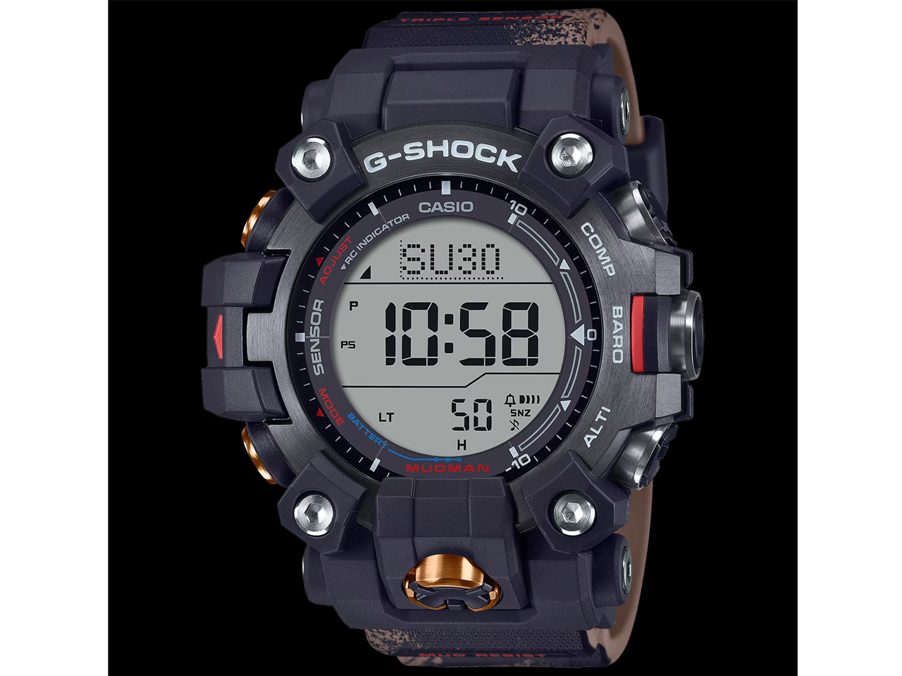 G-SHOCK マスター オブ G マッドマン TEAM LAND CRUISER TOYOTA AUTO BODY コラボレーションモデル GW-9500TLC-1JR
