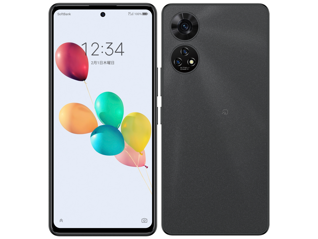 ���񂵂�t�@�~���[�X�}�z SoftBank [�u���b�N] �̐��i�摜