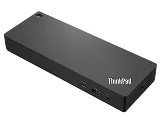 ThinkPad ���j�o�[�T�� Thunderbolt 4 �h�b�N 40B00135JP [�u���b�N/���b�h] �̐��i�摜