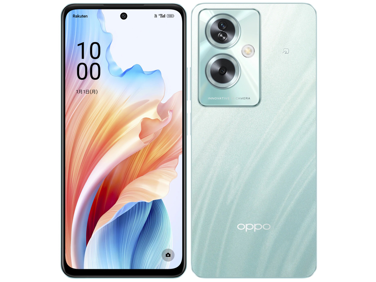 OPPO A79 5G �y�V���o�C�� [�O���[�O���[��] �̐��i�摜