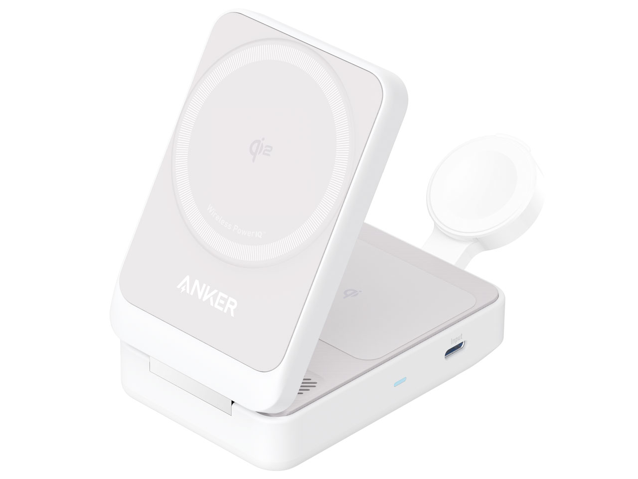 MagGo Wireless Charging Station (Foldable 3-in-1) B2557N21 [�z���C�g] �̐��i�摜