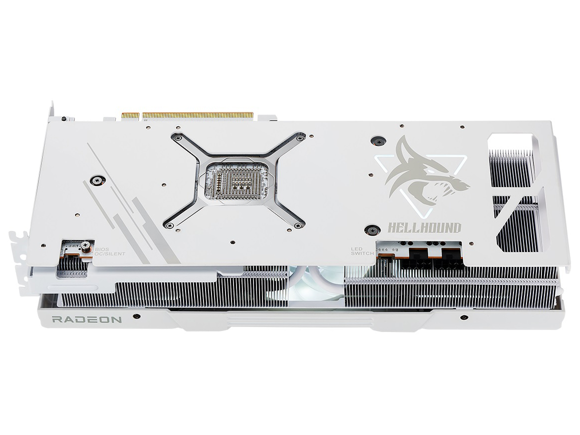 PowerColor Hellhound Spectral White AMD Radeon RX 7900 XT 20GB GDDR6 RX7900XT 20G-L/OC/WHITE [PCIExp 20GB]