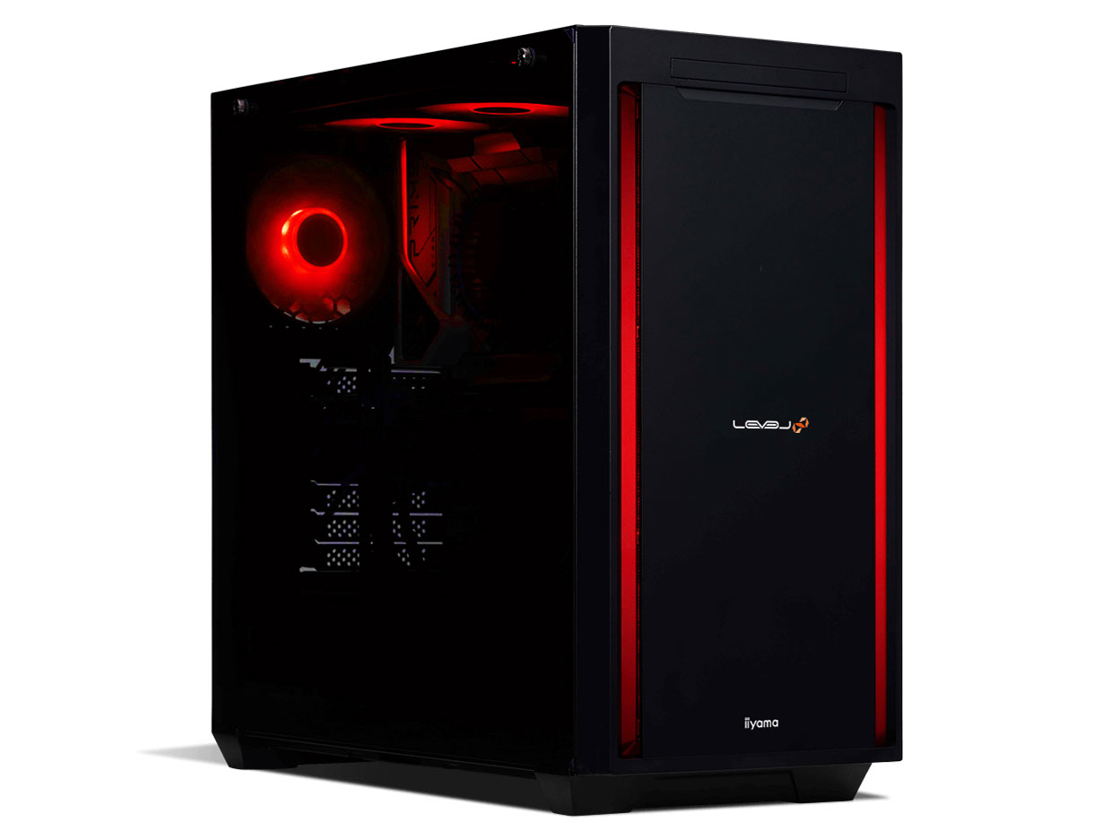 LEVEL-R77A-144F-SAX [RGB Build] Core i5 14400F/16GB������/1TB NVMe M.2 SSD/RTX 3060Ti/700W �̐��i�摜