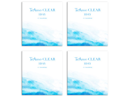 TeAmo CLEAR 1DAY UV (ܐ) [30 ×4]