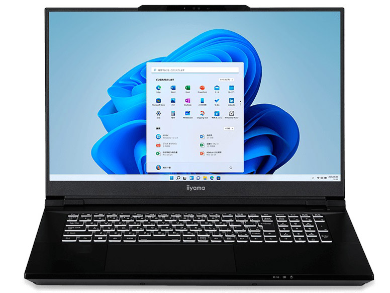 SENSE-17WG181-i7-VL3X Core i7 13700HX/16GB������/500GB NVMe M.2 SSD/RTX 4080/17�C���` WQHD �̐��i�摜