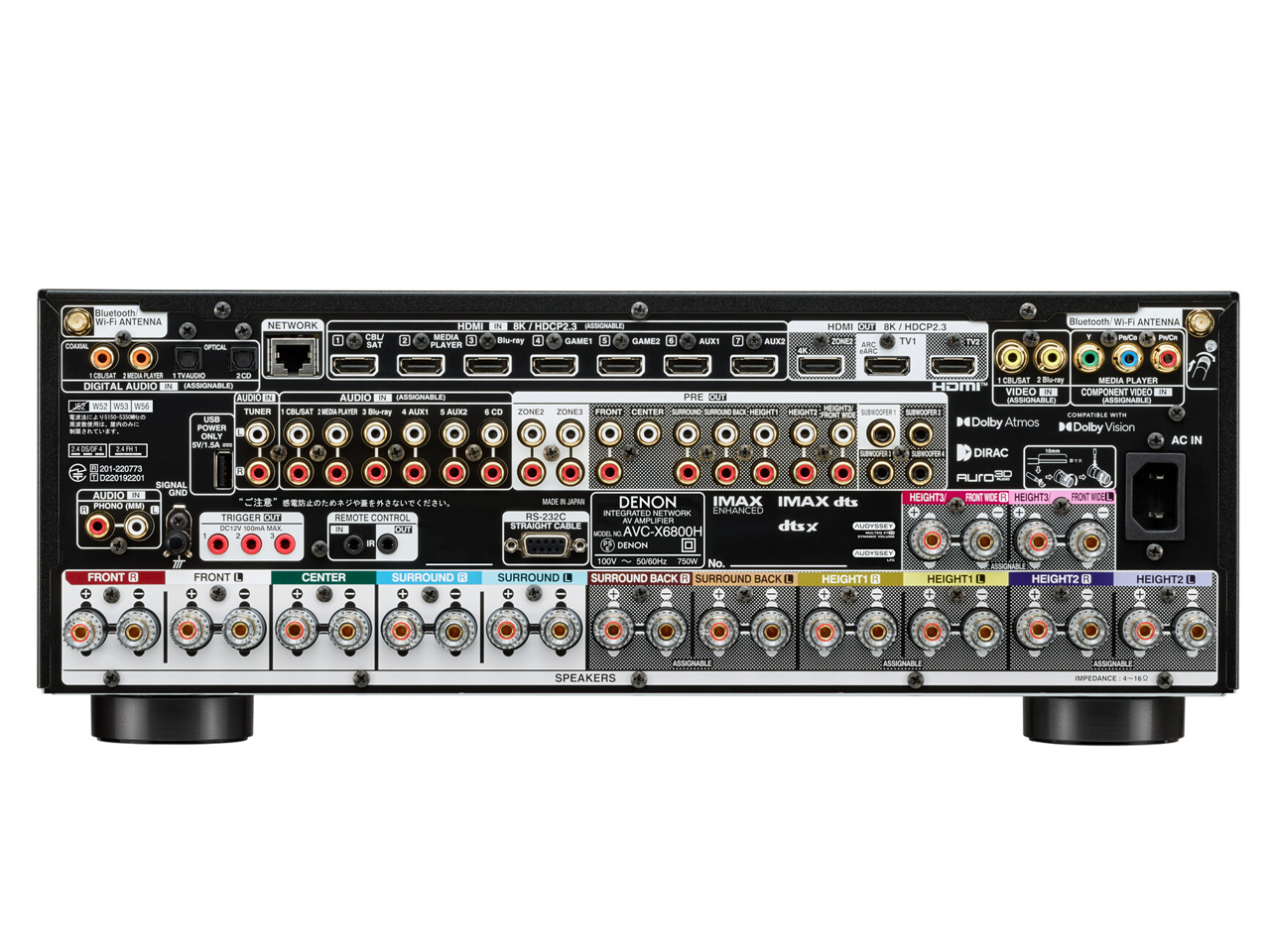 AVC-X6800H-K [�u���b�N]