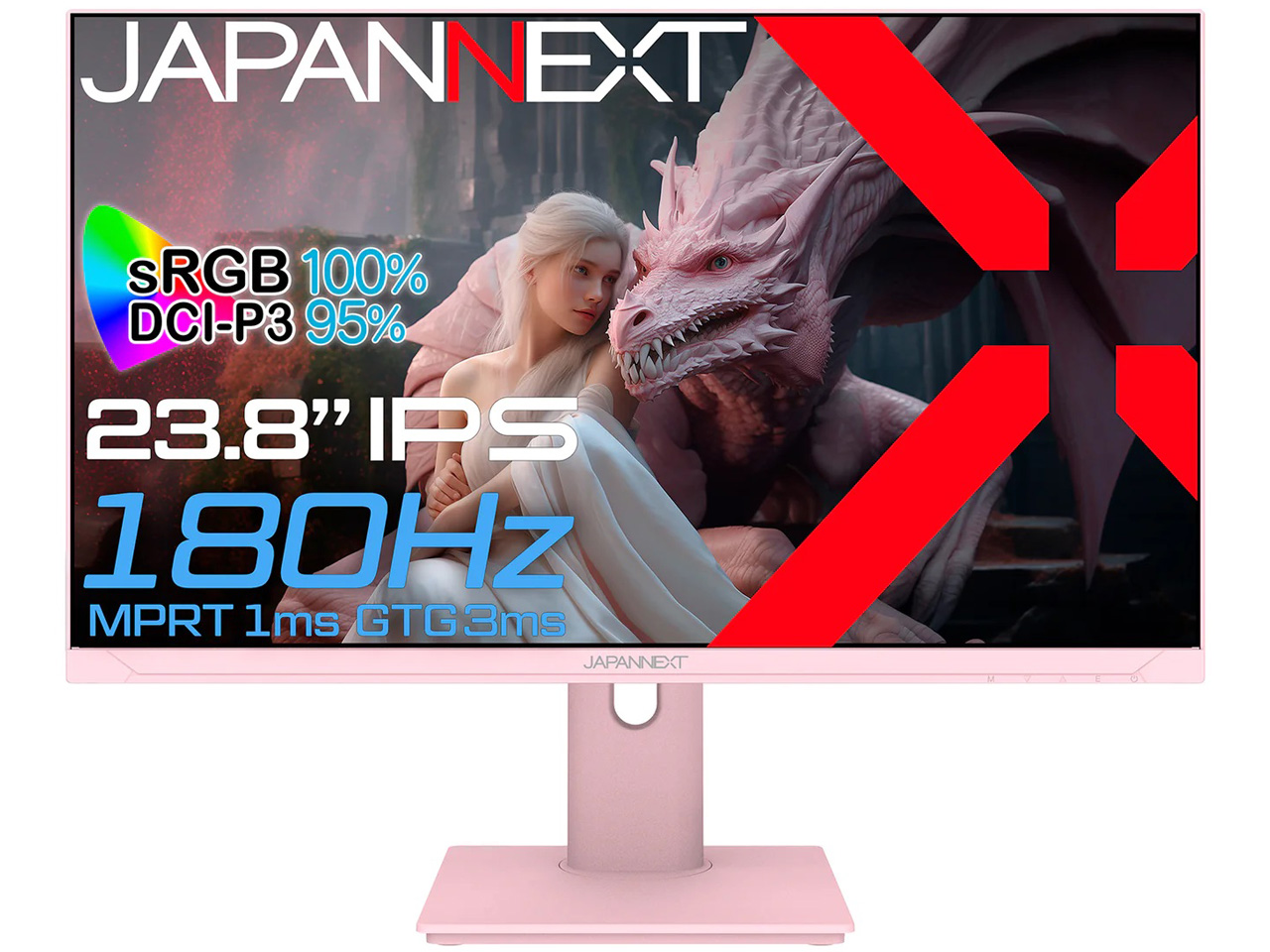 JN-PCY238FHDR180-H-P [23.8インチ パステルピンク]