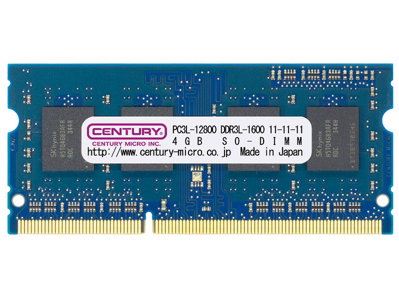 CD4G-SOD3LU1600H [SODIMM DDR3L PC3L-12800 4GB] �̐��i�摜
