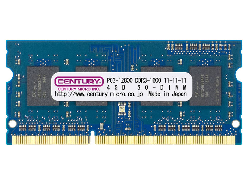CD4G-SOD3U1600M [SODIMM DDR3 PC3-12800 4GB] �̐��i�摜
