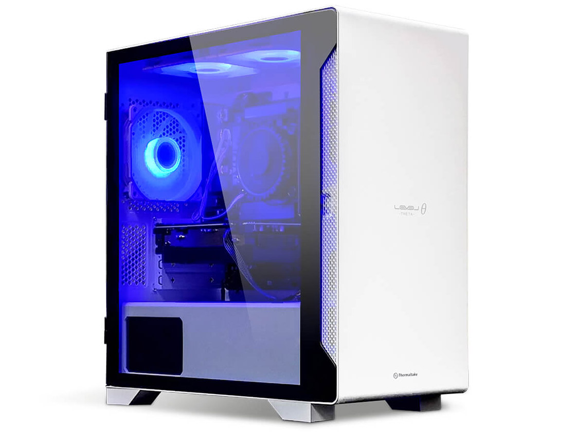 LEVEL-M1A6-R75F-LAX-WHITE Ryzen 5 7500F/16GB������/500GB NVMe M.2 SSD/RTX 3050 [�z���C�g] �̐��i�摜