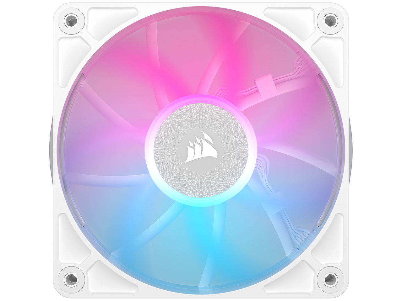 iCUE LINK RX120 RGB White Expansion Fan CO-9051021-WW [�z���C�g] �̐��i�摜