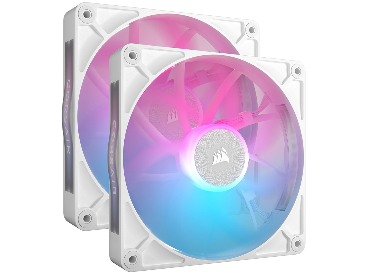 iCUE LINK RX140 RGB White Starter Kit CO-9051024-WW [�z���C�g] �̐��i�摜