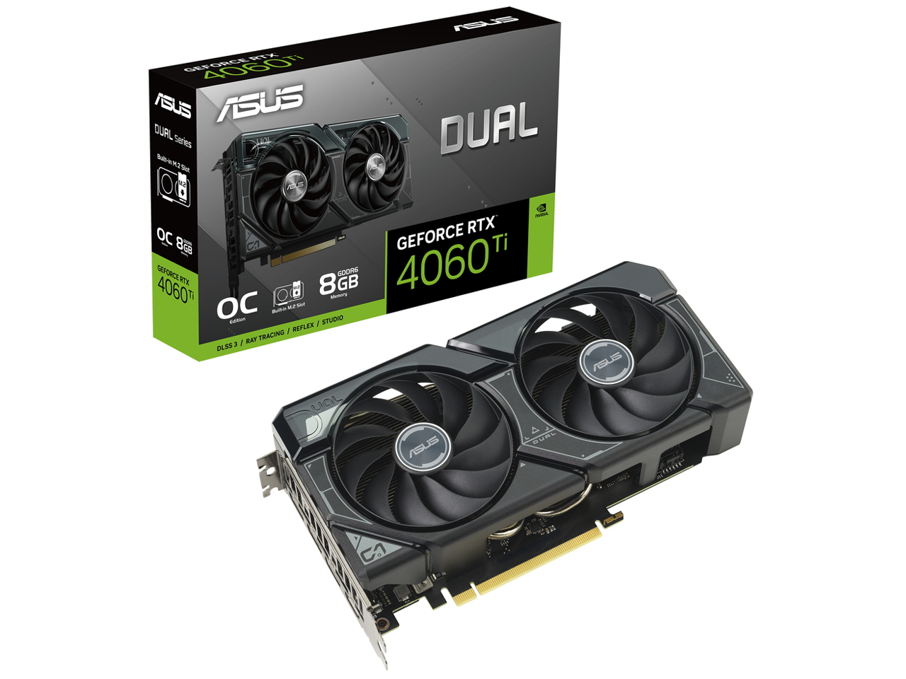 DUAL-RTX4060TI-O8G-SSD [PCIExp 8GB] �̐��i�摜