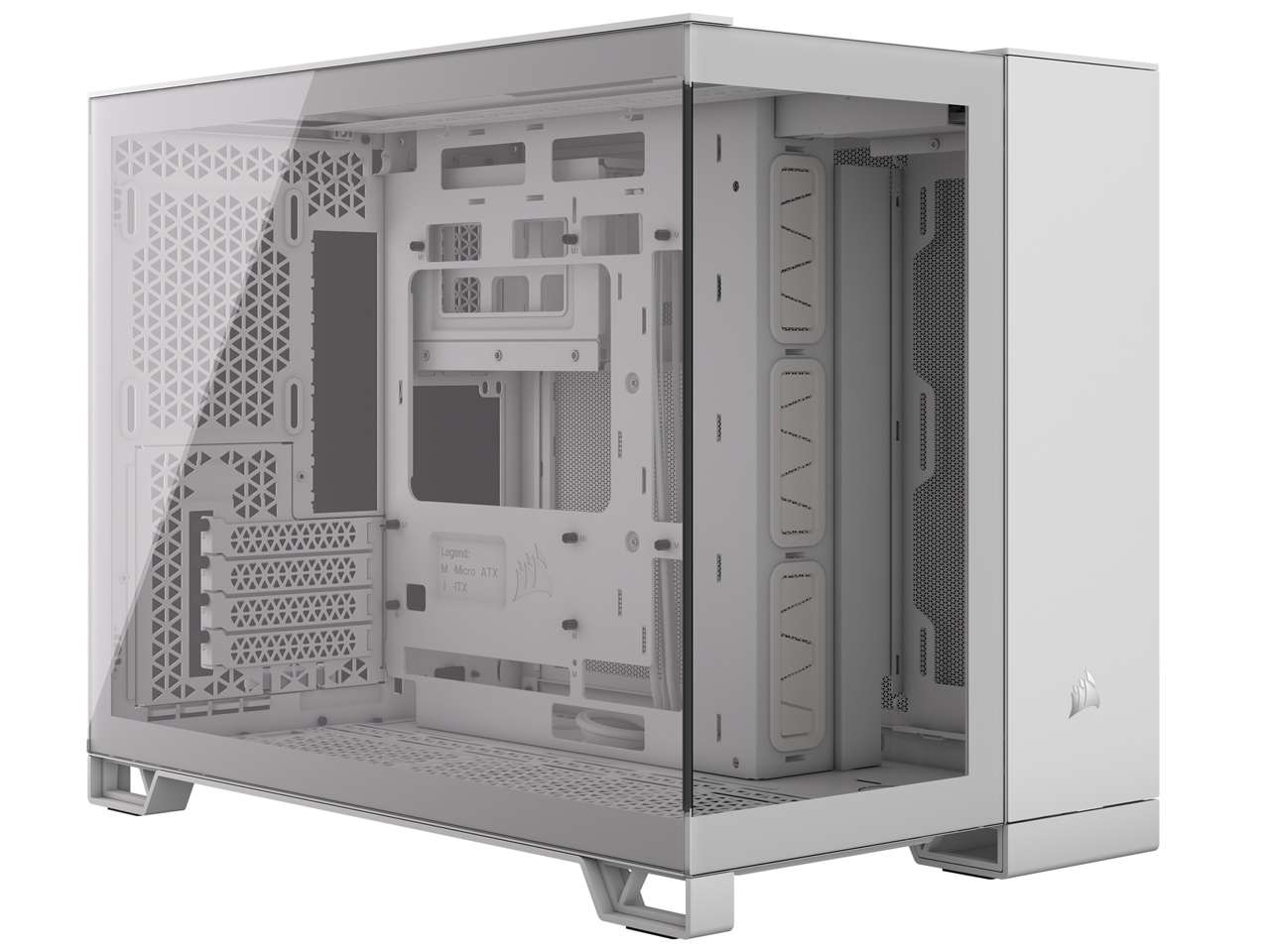 PCケース(自作PC用) CORSAIR 2500X CC 9011266 WW Corsair 2500X CC-9011266-WW [ホワイト] 価格比較 - 価格.com