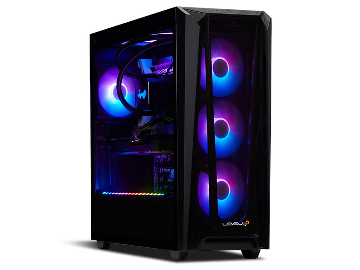 LEVEL-R6X7-LCR78D-VLX [RGB Build] Ryzen 7 7800X3D/32GB������/1TB NVMe M.2 SSD/RTX 4080/1200W �̐��i�摜