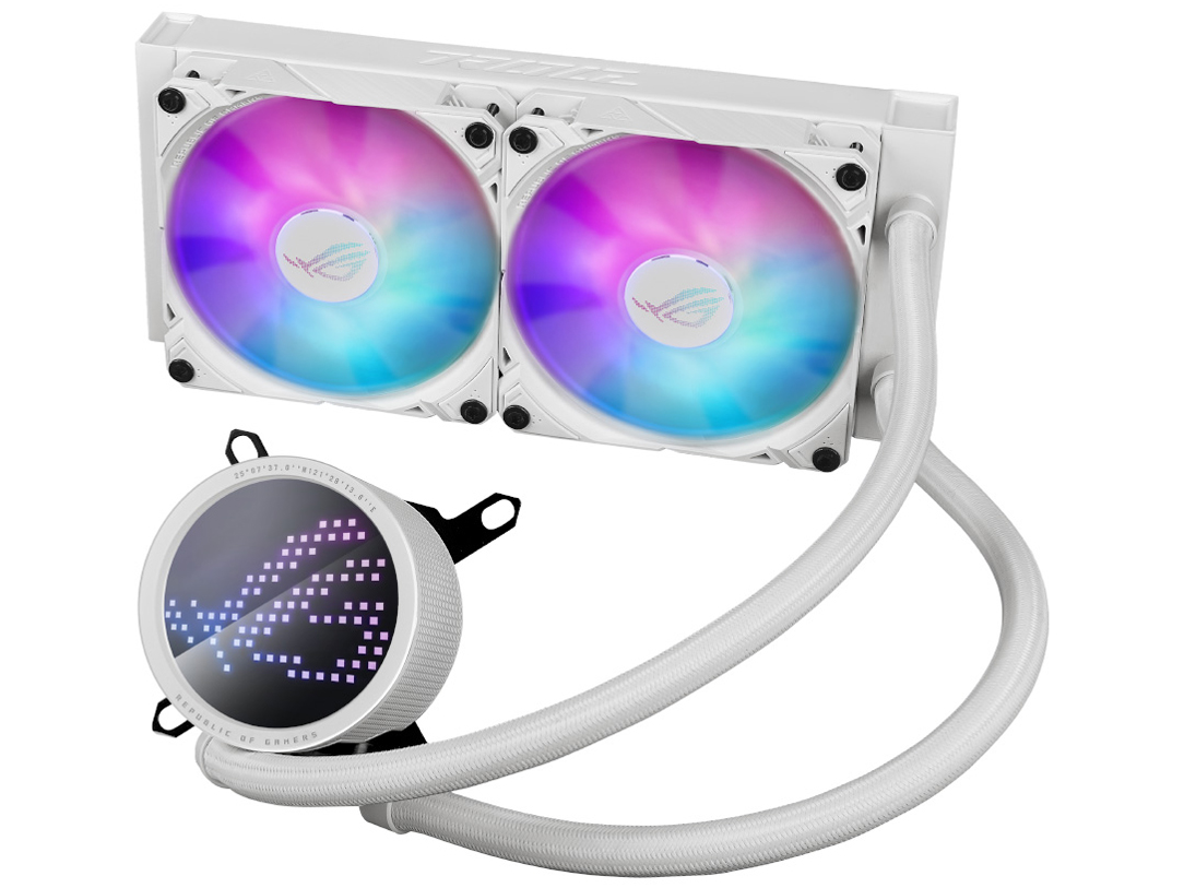 ROG RYUO III 240 ARGB WHITE EDITION