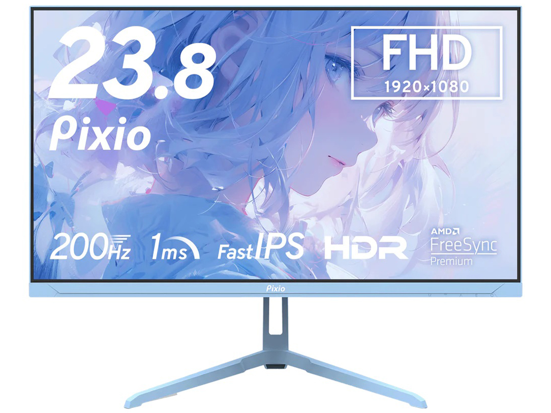 PX248 Wave Pastel Blue [23.8�C���` �p�X�e���u���[] �̐��i�摜