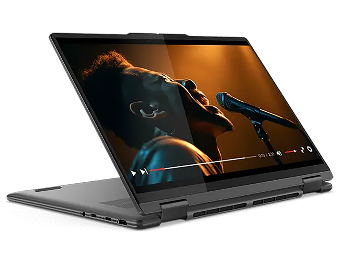 Lenovo Yoga 7 2-in-1 Gen 9 AMD Ryzen 5 8640HS�E16GB�������[�E512GB SSD�E14�^WUXGA OLED���� �}���`�^�b�`�Ή� 83DK0006JP [�X�g�[���O���[]