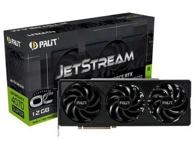 NED407ST19K9-1043J (GeForce RTX 4070 SUPER JetStream OC 12GB) [PCIExp 12GB] �h�X�p�����胂�f�� �̐��i�摜