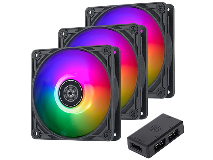 VISTA 120 ARGB SST-VS120B-ARGB-3PK [�u���b�N/������] �̐��i�摜