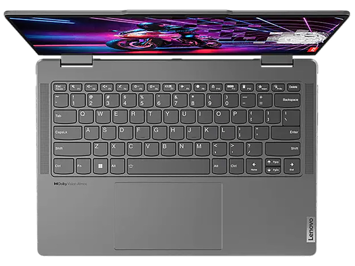 Lenovo Yoga 7 2-in-1 Gen 9 AMD Ryzen 5 8640HS�E8GB�������[�E512GB SSD�E14�^WUXGA�t������ �}���`�^�b�`�Ή� �J�X�^�}�C�Y���f�� 83DKCTO1WW [�X�g�[���O���[]