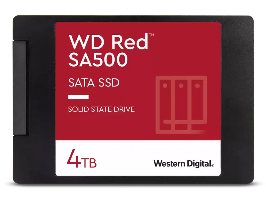 WD Red SA500 NAS SATA WDS400T2R0A �̐��i�摜