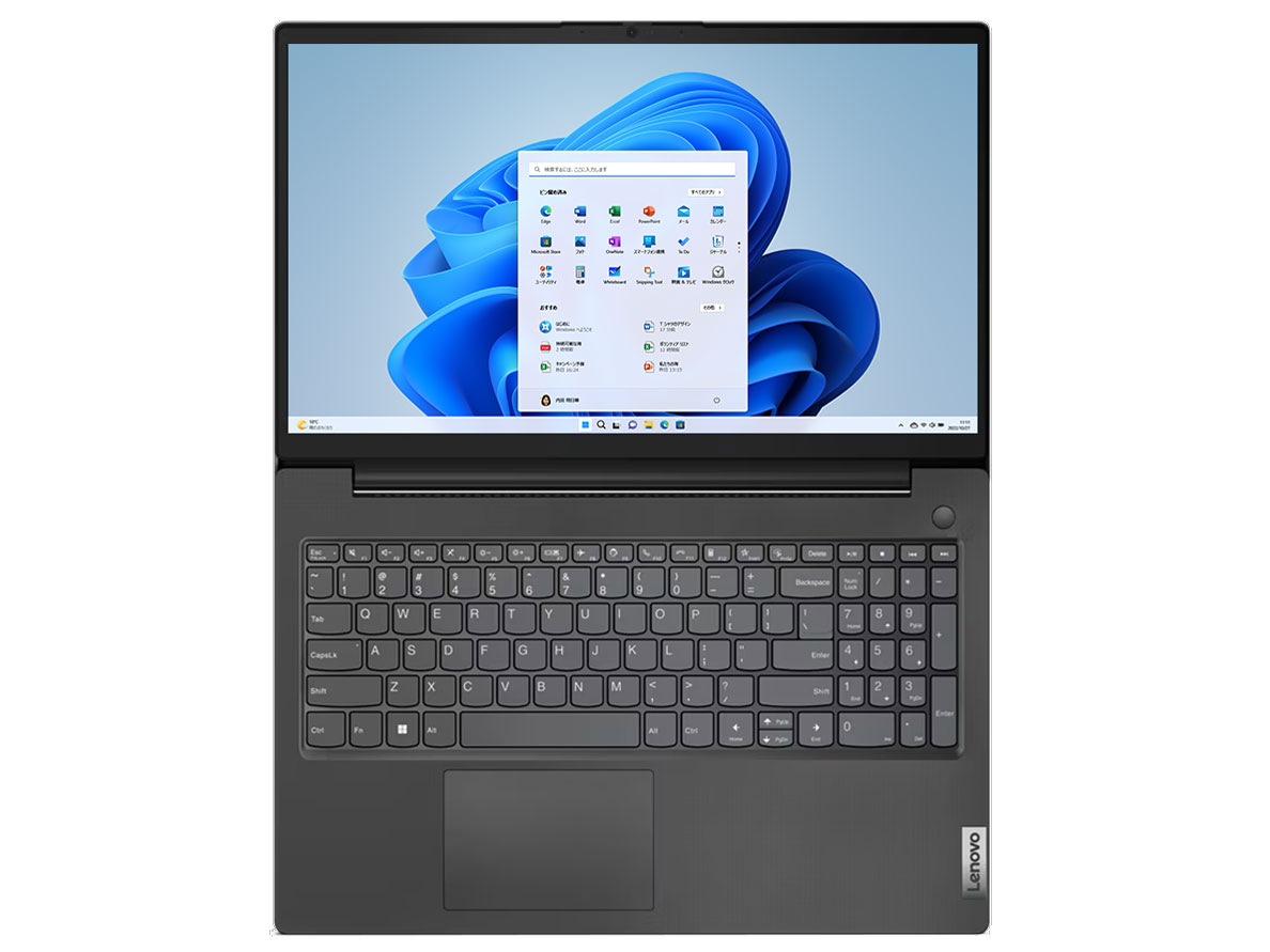 Lenovo V15 Gen 4 AMD Ryzen 5 7430U�E8GB�������[�E512GB SSD�E15.6�^�t��HD�t������ �I�t�B�X�t�� 82YY001HJP [�u���b�N]