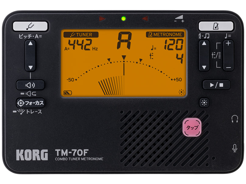 COMBO TUNER METRONOME TM-70F [�u���b�N] �̐��i�摜