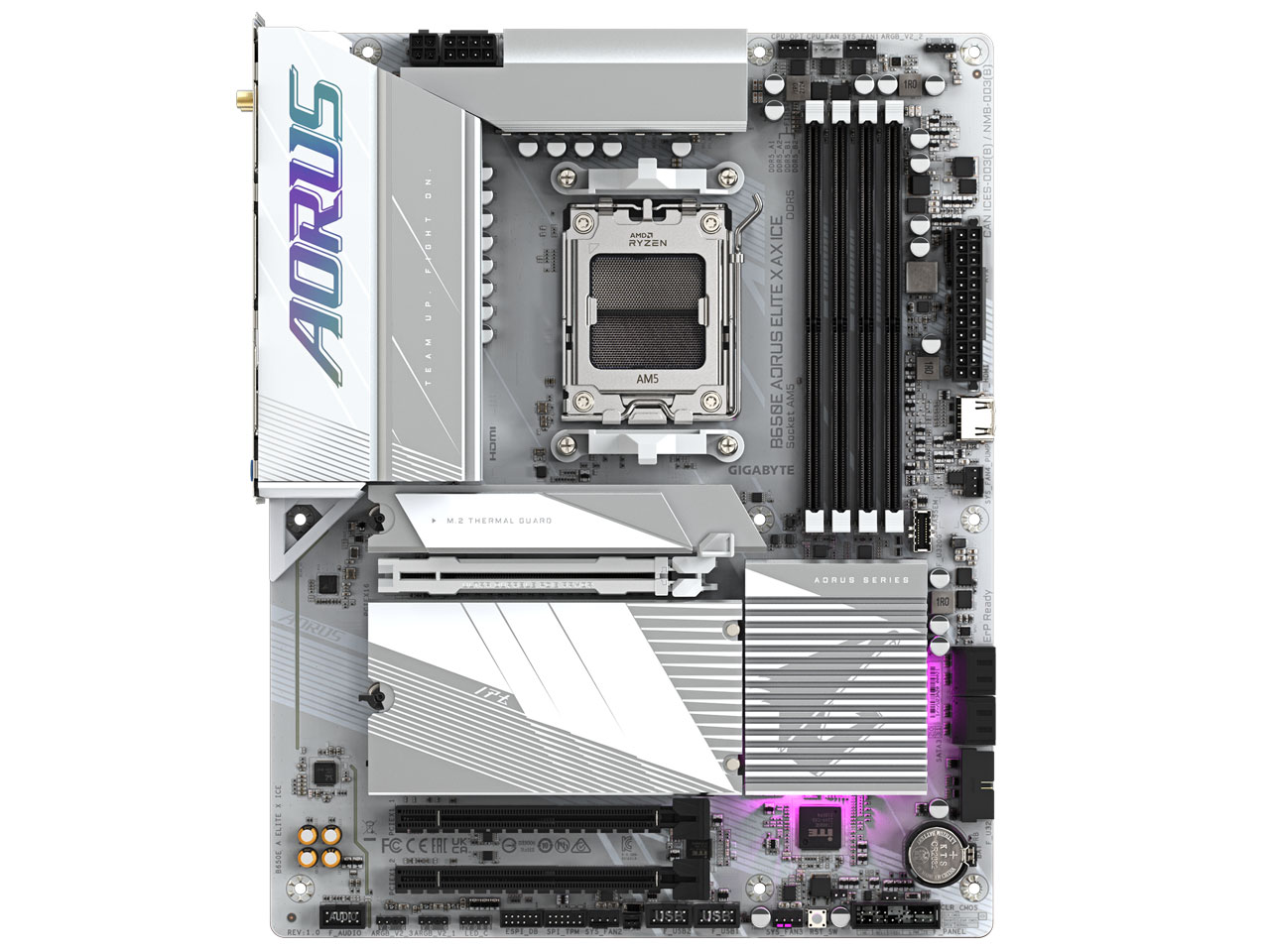B650E AORUS ELITE X AX ICE �̐��i�摜