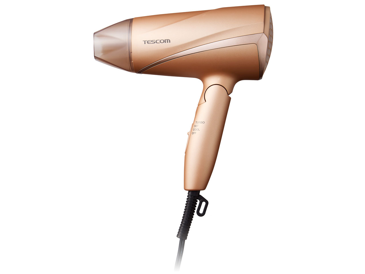 テスコム ドライヤー ゴールド TDX300A-N/E モイスチャーイオン™ ヘアドライヤー｜TDX300A-N、TDX300A-K