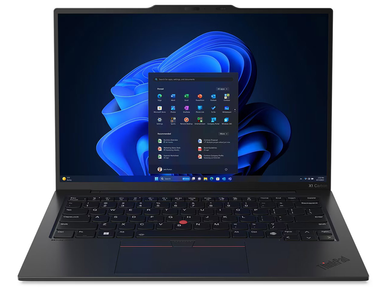ThinkPad X1 Carbon Gen 12 21KC000BJP [�u���b�N] �̐��i�摜