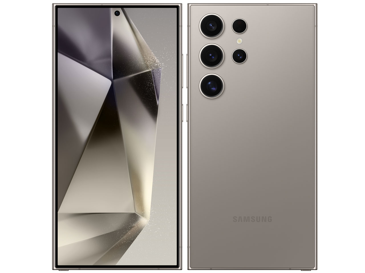 Galaxy S24 Ultra 256GB SIM�t���[ [�`�^�j�E�� �O���[] �̐��i�摜