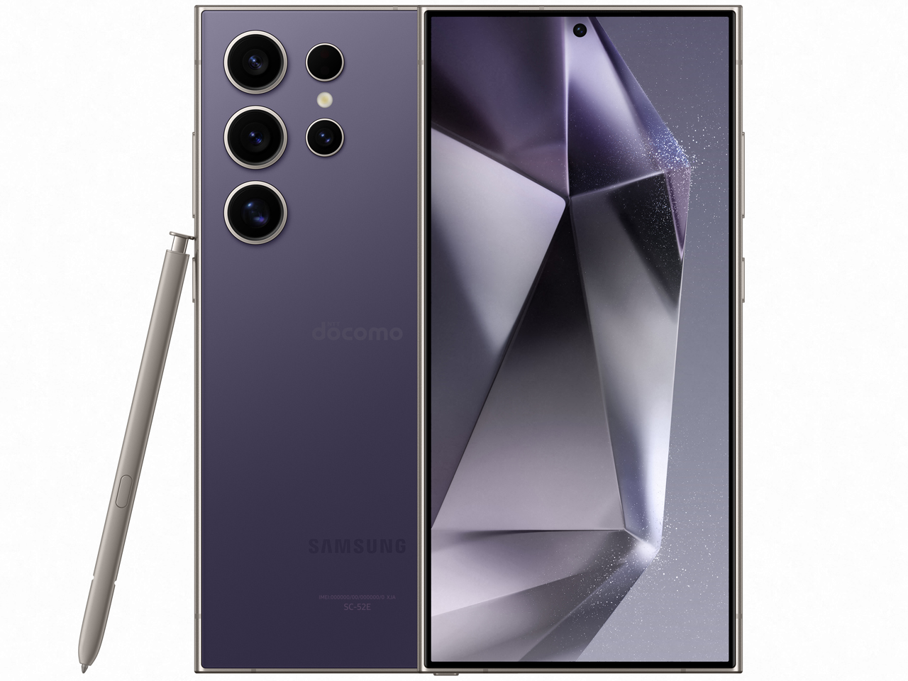 Galaxy S24 Ultra SC-52E 256GB docomo [�`�^�j�E���o�C�I���b�g] �̐��i�摜