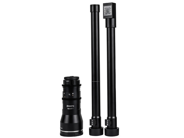 28mm F13 Macro 2�F1 �y���X�R�[�v�����Y �_�u�������Y�Z�b�g [�L���m��RF�p] �̐��i�摜