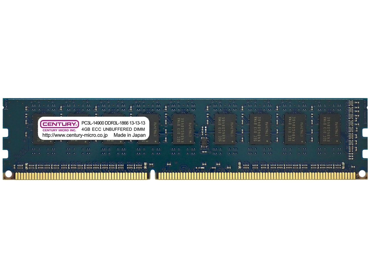 CK4GX2-D3LUE1866H [DDR3L PC3L-14900 4GB 2���g ECC] �̐��i�摜