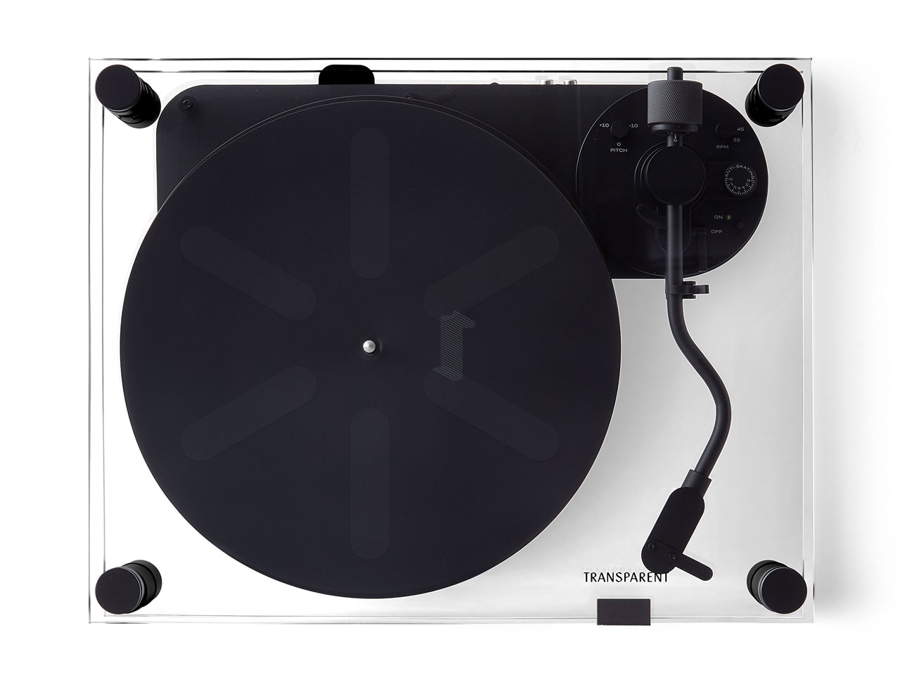 TRANSPARENT TURNTABLE [�u���b�N]