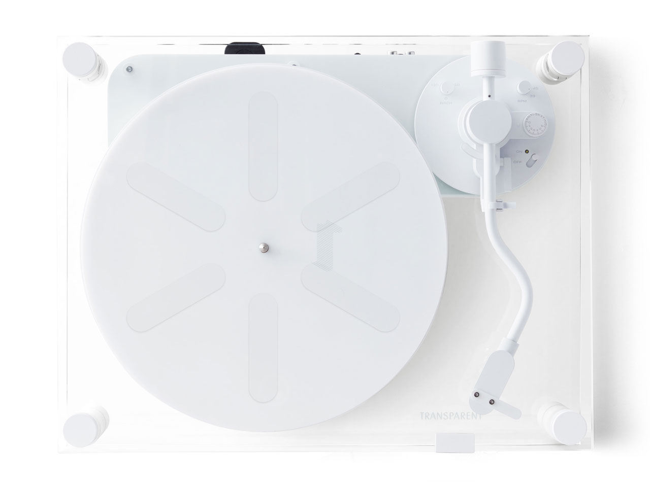 TRANSPARENT TURNTABLE [�z���C�g]