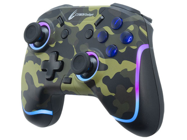 CYBER�E�Q�[�~���O�R���g���[���[ �~�j HG �����^�C�v(SWITCH�p) CY-NSOGCMWL-CGR [�J���t���[�W���O���[��] �̐��i�摜