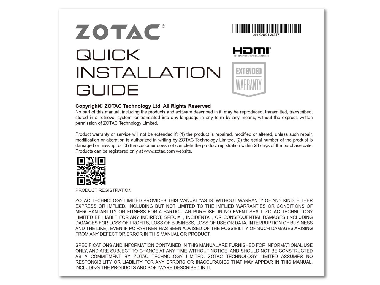 ZOTAC GAMING GeForce RTX 3050 6GB GDDR6 Solo ZT-A30510G-10L [PCIExp 6GB]