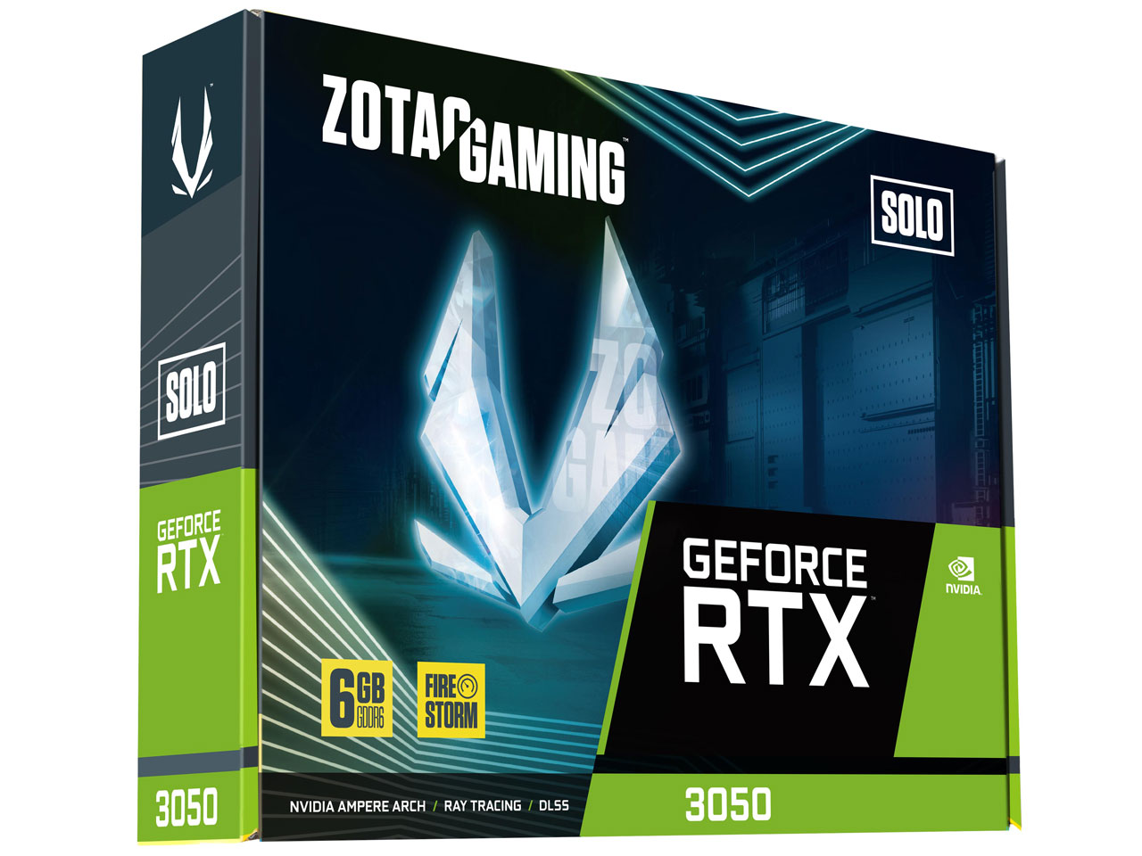 ZOTAC GAMING GeForce RTX 3050 6GB GDDR6 Solo ZT-A30510G-10L [PCIExp 6GB]