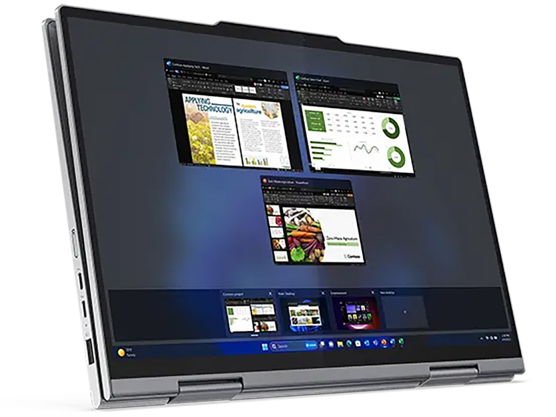 ThinkPad X1 2-in-1 Gen 9 Core Ultra 5 125U�E16GB�������[�E256GB SSD�E14�^WUXGA�t������ �}���`�^�b�`�Ή� 21KECTO1WW [�O���[]