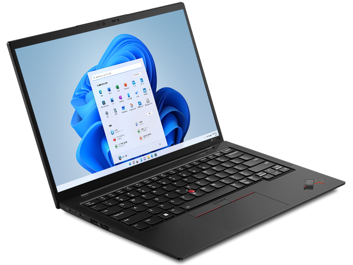 ThinkPad X1 Carbon Gen 10 Windows 11 Pro�ECore i5 1235U�E8GB�������[�E512GB SSD�E14�^WUXGA�t������ �}���`�^�b�`�Ή� SIM�t���[ 21CBS2L300 [�u���b�N]