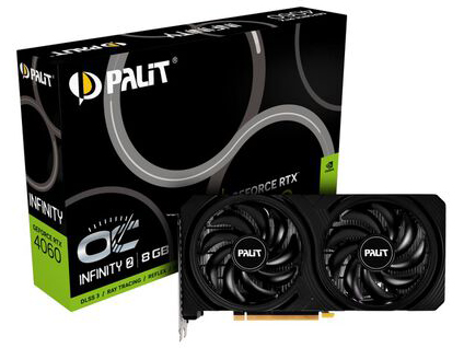 NE64060S19P1-1070L (GeForce RTX 4060 Infinity 2 OC 8GB) [PCIExp 8GB] �h�X�p�����胂�f�� �̐��i�摜